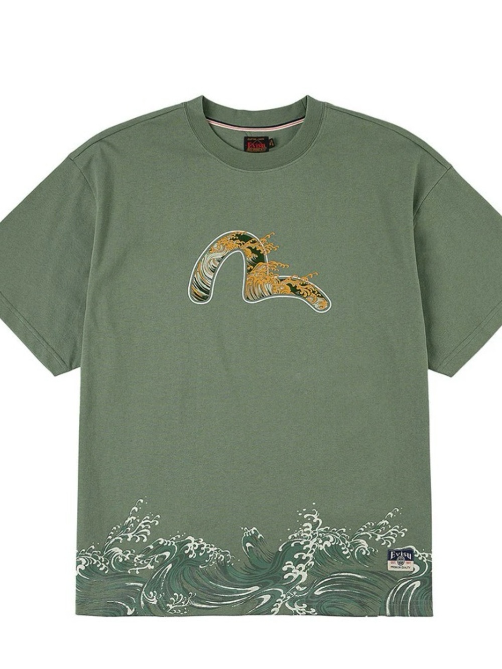 EVISU KIZZU Racing Limited Edition Regular Fit T Shirt